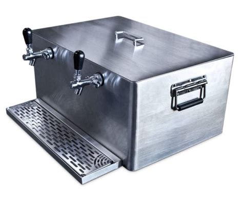 ubc group 4 tap stainless steel jockey box for sale|4 Taps High.